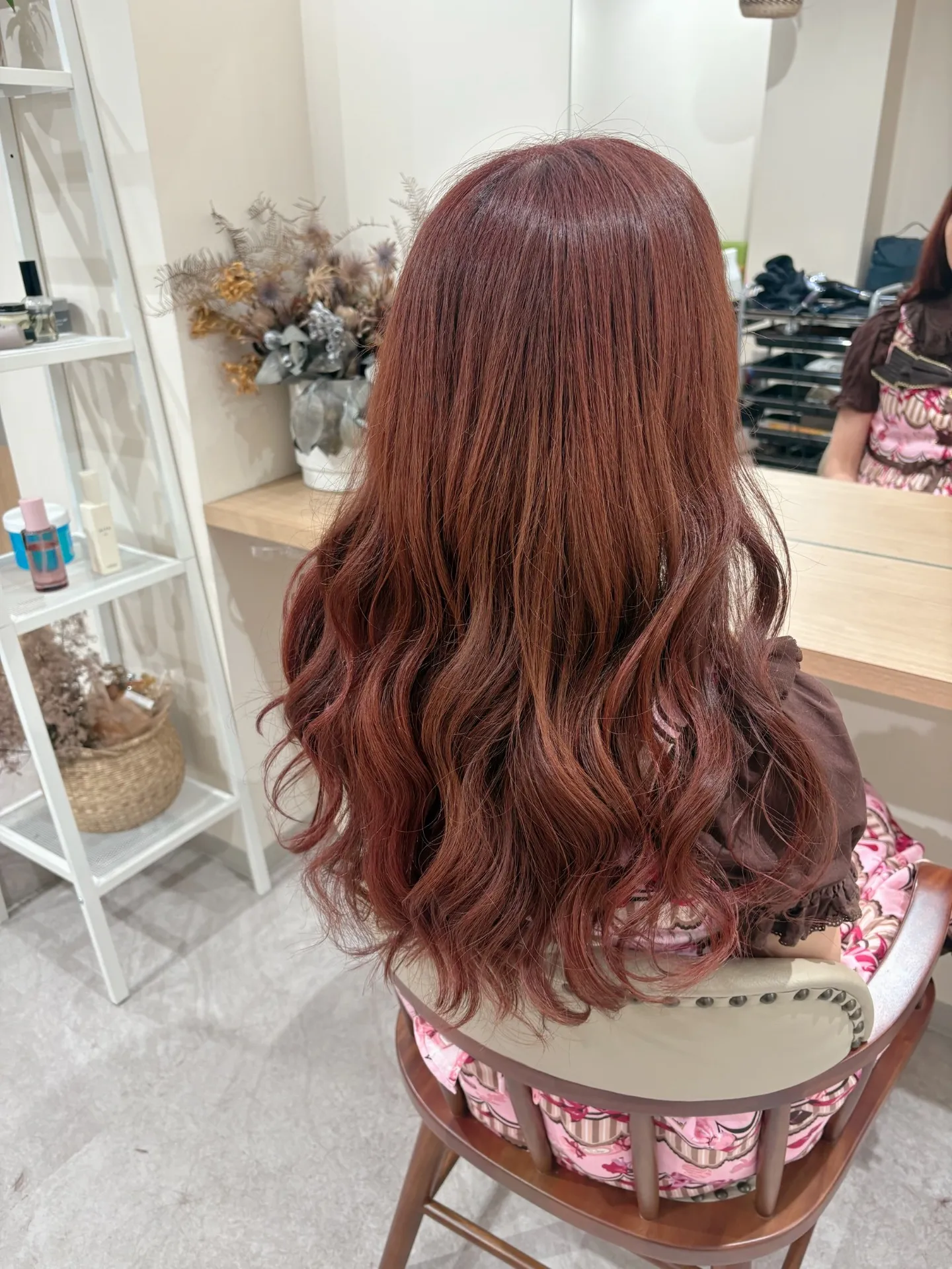 秋のピンクカラー