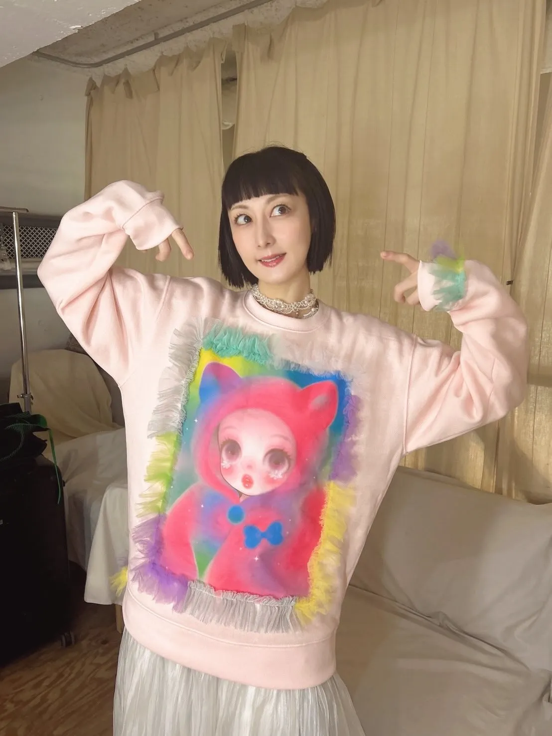 鳥居みゆきさんのヘアメイク入らせてもらいました。