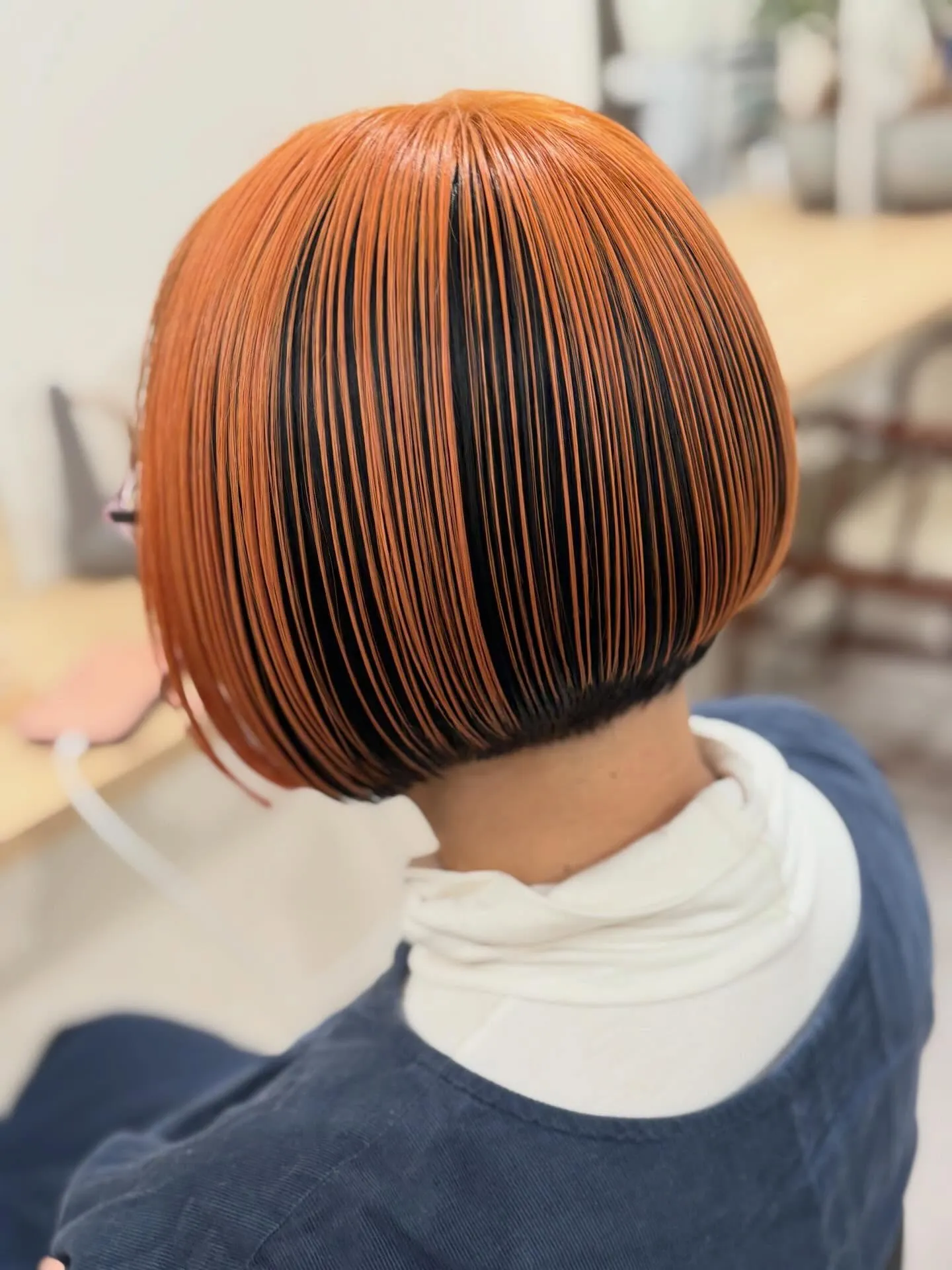 オレンジアンブレラカラー