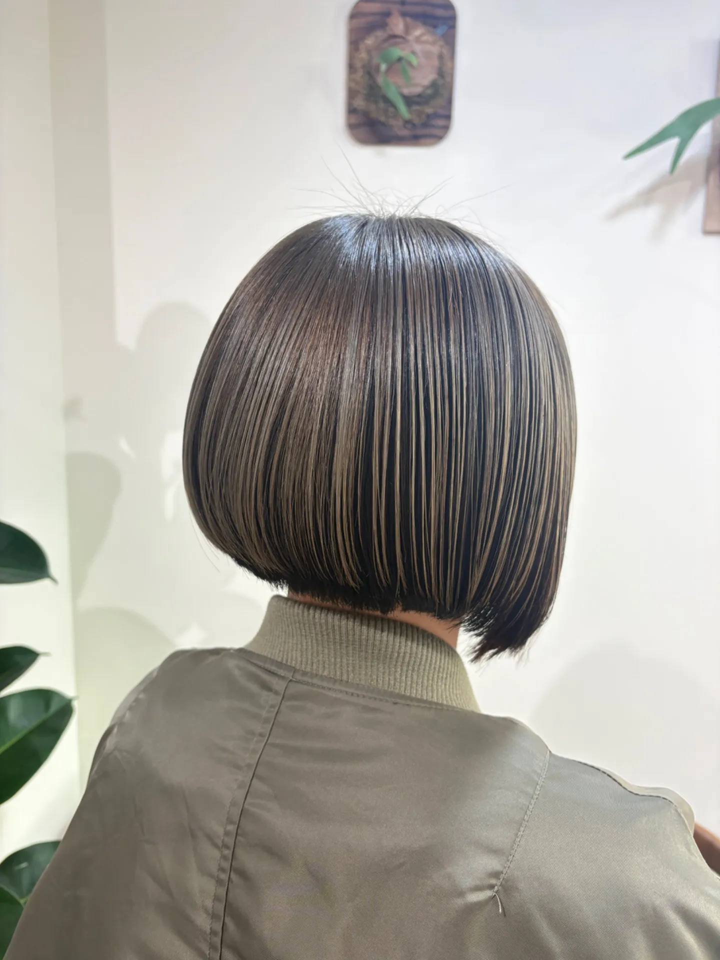 グレーアンブレラカラー